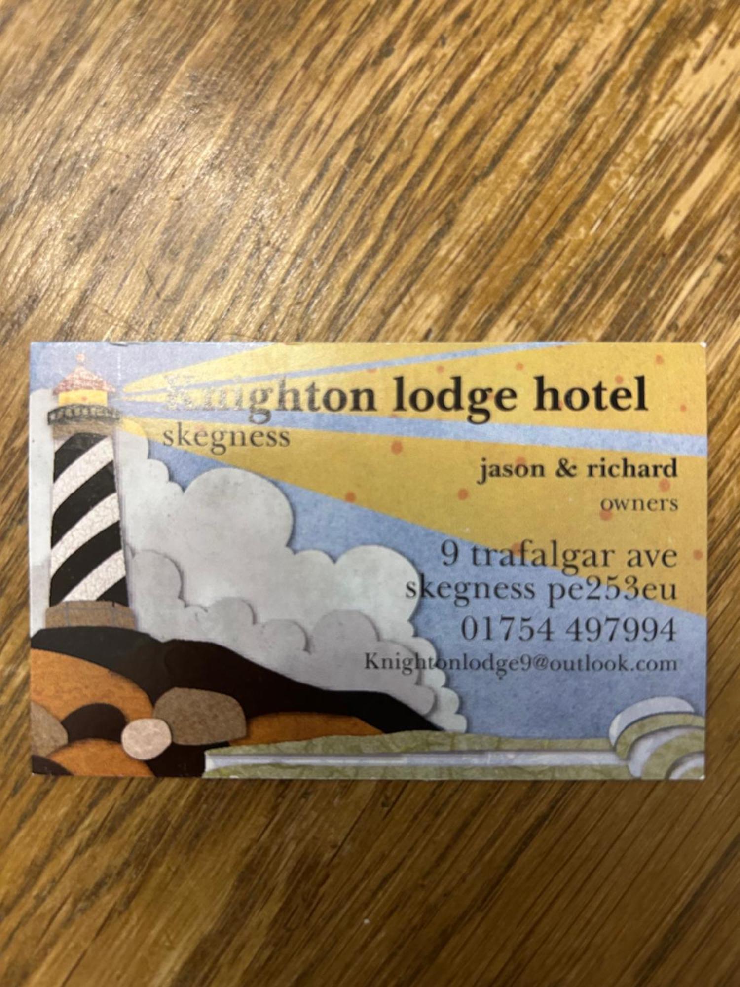 Knighton Lodge 斯凯格内斯 外观 照片